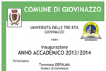 16/11: Inaugurazione Università delle Tre Età